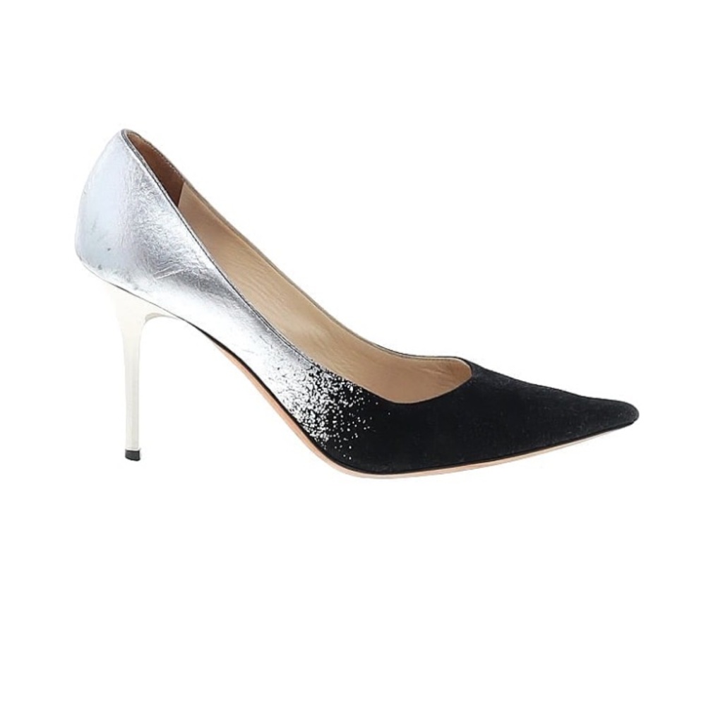 Jimmy Choo Used 4” Heels Ombré metallic size 6.5